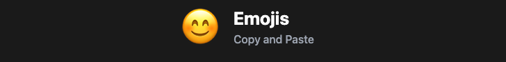 Emojis - Copy and Paste